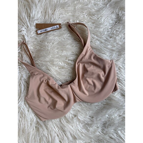 Skims Smoothing Intimates Unlined Minimizer Bra Clay Size 34DDD - Picture 3 of 7